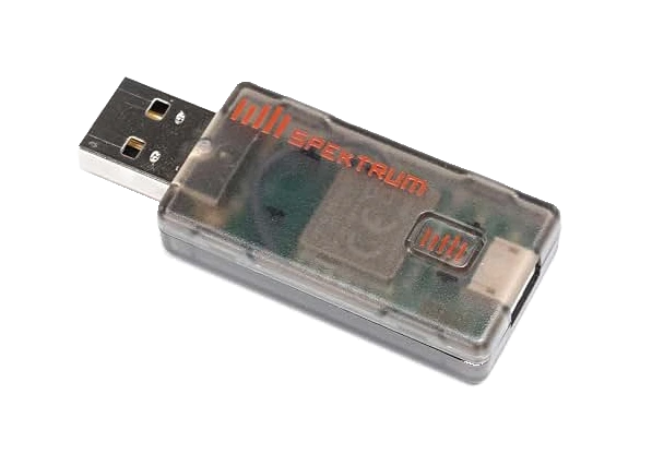 Spektrum simulatoradapter med USB-kontakt